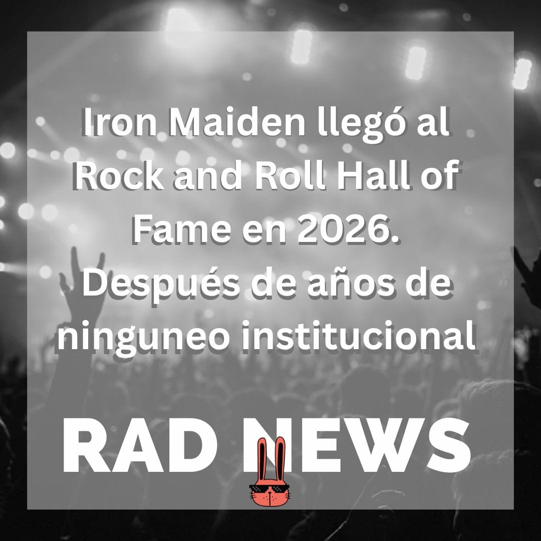 Iron Maiden no irá al Rock and Roll Hall of Fame — y la razón lo dice todo