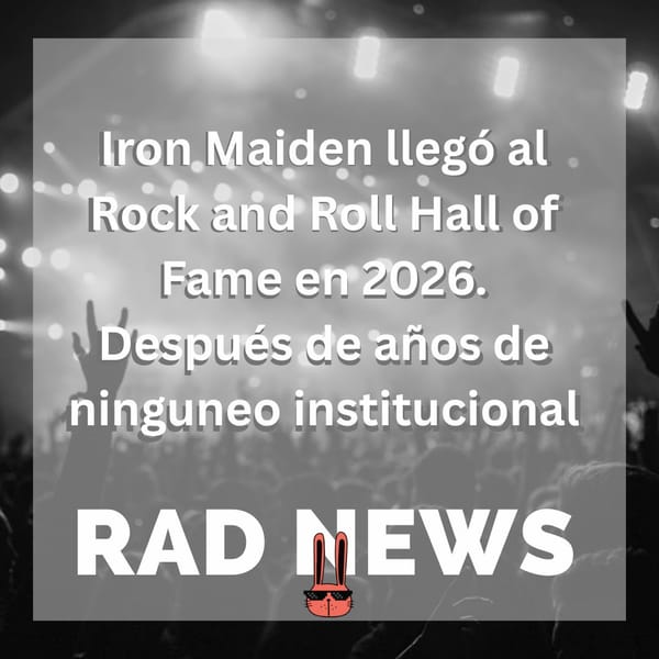 Iron Maiden no irá al Rock and Roll Hall of Fame — y la razón lo dice todo