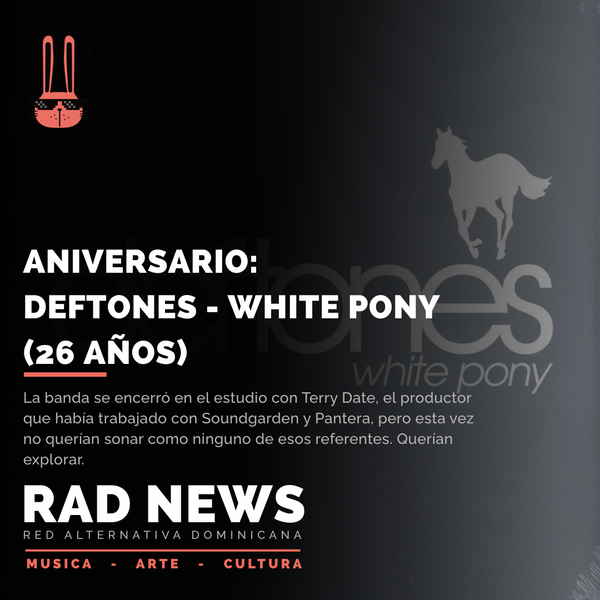 Aniversario: Deftones - White Pony (26 años)